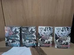 Pokemon TCG S&V Black Bolt & White Flare Booster Bundle x4 - Image 1