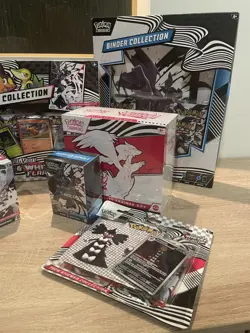 Pokemon Black Bolt and White Flare Set, ETB, Binder, Booster Bundle, Tech, Poste - Image 3
