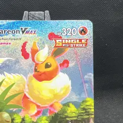 Pokemon TCG Flareon VMAX SWSH180 Promo Full Art Holo NM - Image 2
