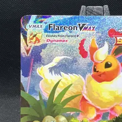 Pokemon TCG Flareon VMAX SWSH180 Promo Full Art Holo NM - Image 3