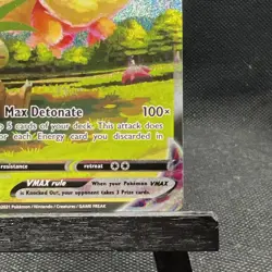 Pokemon TCG Flareon VMAX SWSH180 Promo Full Art Holo NM - Image 5