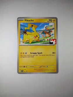Pikachu SVP101 Black Star Promo Play League Pokemon Nm - Image 1
