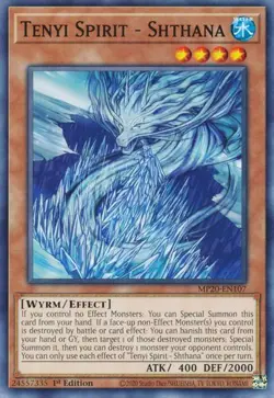 Tenyi Spirit - Shthana - MP20-EN107 - Common 1st Edition Yugioh - Image 1