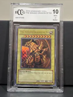 The Winged Dragon of Ra 2010 HOLO Yu-GI-Oh Legendary Collection BCCG 10 - Image 2