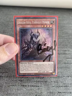 Carte Yu-gi-oh! Dragon Beryl Etherique Primite BLMM-FR130 Secret Rare Francais - Image 5