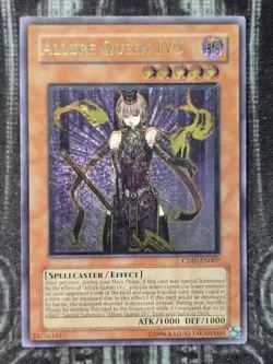 ALLURE QUEEN LV5 - Ultimate Rare NM Near Mint CDIP-EN007 Unlimited - Image 1