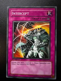 Intercept TDGS-EN076 Super Rare 1st Edition Near Mint Yugioh - Image 1