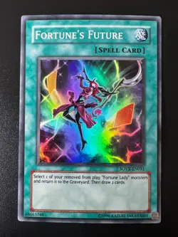 Fortune's Future SOVR-EN051 Super Rare Unlimited Near Mint Yugioh - Image 1