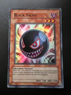 Black Salvo CRMS-EN015 Super Rare Unlimited Near Mint Yugioh - Image 1