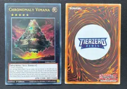 Yugioh Chronomaly Vimana DAMA-EN044 Ultra Rare 1st Edition Near Mint - Image 1