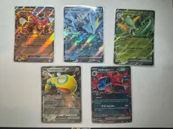 Lot of 5 ex Pokemon Cards - Black Bolt - White Flare - Journey Together - Image 1