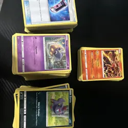 Pokemon Sun and Moon C/UC Card lot 680 + NO Duplicates! - Image 1