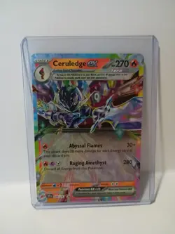 Pokemon TCG Ceruledge EX 036/191 Surging Sparks Double Rare Tera Card - Image 1