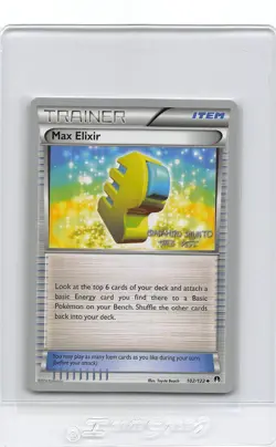 MAX ELIXIR 102/122 - SHUNTO - 2016 World Championships - Pokemon Card - LP - Image 1