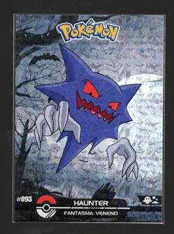 Haunter #93 - Cracked Ice Holo - Crystal Dark Black 2025 - Pokemon Card - Image 1