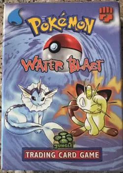 POKEMON WATER BLAST DECK TRADING CARD GAME. CARDS MINT CONDITION NEVER USED - Image 1