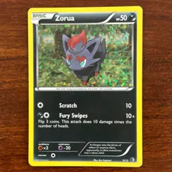 Zorua 9/12 Holo McDonald's Promo Pokemon Card - Image 1