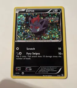 Zorua 009/012 McDonald's 2011 Holo - Pokemon Trading Card - Image 1