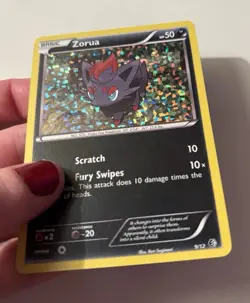 Zorua 009/012 McDonald's 2011 Holo - Pokemon Trading Card - Image 2