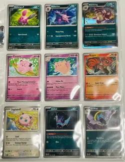 Pokemon 151 MASTER SET Starter ALL Common Uncommon & HOLO RARE 153 Cards POKEMON - Image 5