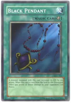 Yu-Gi-Oh Card - MRL-003 - BLACK PENDANT (super rare holo) - NM/Mint - Image 1