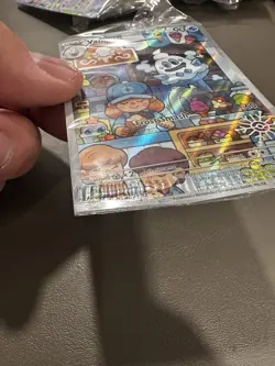 Miscut Crimp Error Pokemon Card TCG Vanillish Paradox Rift 190/182 Holiday Stamp - Image 5