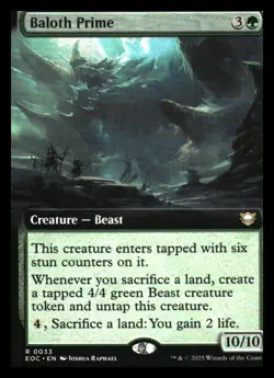 Baloth Prime Extended Art Edge of Eternities MTG - NM+ - Image 1