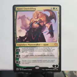 Mtg. Ajani Unyielding. Commander 2020. NM - Image 1