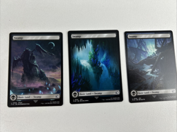 Magic Final Fantasy Basic Lands Complete Set of 15 - Full Art Land - MTG - NM - Image 4