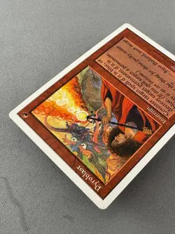 Pyroblast MTG Core Set 5th Edition Regular-Never Played Near Mint-Vintage Magic - Image 5