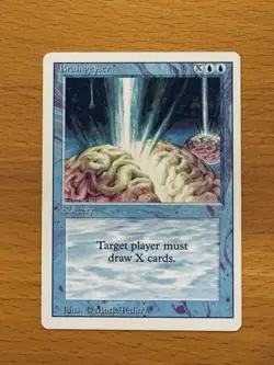 Braingeyser Revised MTG Magic: The Gathering Brain Geyser FREE SHIPPING - Image 1