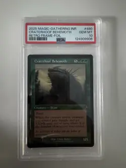 ***PSA 10 FOIL Craterhoof Behemoth Retro Frame*** MTG Innistrad Remastered - Image 1
