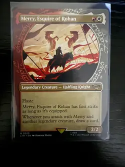 Merry, Esquire Of Rohan Magic The Gathering Lord Of The Rings #0325 - Image 1