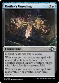 Kozilek's Unsealing 0065 MTG Modern Horizons 3 Uncommon NP - Image 1