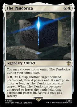 NM Extended Art The Pandorica, MTG, Doctor Who, Magic the Gathering, 343 - Image 1