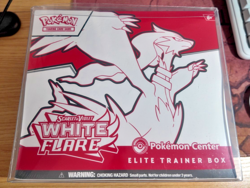 Pokemon Center Exclusive White Flare Elite Trainer Box New Sealed w/ Protector - Image 1