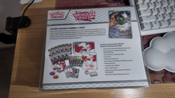Pokemon Center Exclusive White Flare Elite Trainer Box New Sealed w/ Protector - Image 5