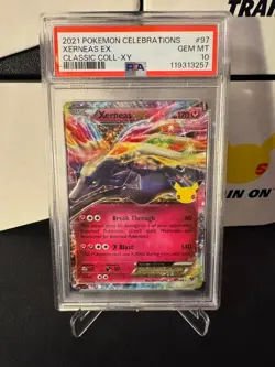 PSA 10 - 2021 POKEMON CELEBRATIONS CLASSIC COLLECTION 97 XERNEAS EX | COLL-XY - Image 1
