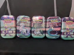 Pokemon TCG 2020 Galar Power Mini Tins Display - 10 Empty Tins w/ Display Box - Image 2
