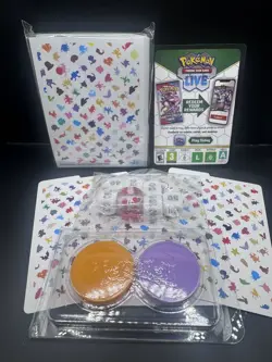 Pokemon Scarlet and Violet 151 ETB Sleeves Code Dice Contents Elite Trainer Box - Image 1