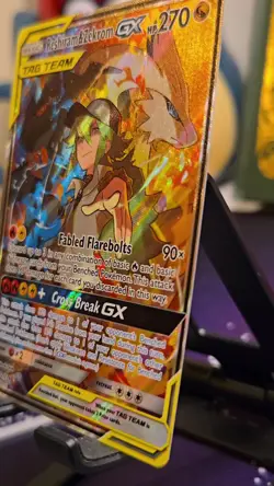 Reshiram and Zekrom GX 222/236 Tag Team Pokemon Cosmic Eclipse 2019 NM - Image 2