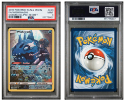 Wishiwashi (Secret) 240/236 - Pokemon Sun & Moon Cosmic Eclipse PSA 9 MINT - Image 2