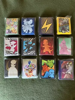 ETB & Pokemon Center Deck Sleeves (65ct) Sealed - Lot of 12 Pokemon TCG - Image 1