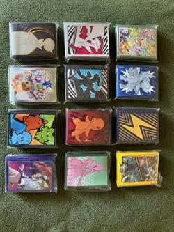 ETB & Pokemon Center Deck Sleeves (65ct) Sealed - Lot of 12 Pokemon TCG - Image 3