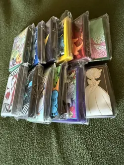 ETB & Pokemon Center Deck Sleeves (65ct) Sealed - Lot of 12 Pokemon TCG - Image 4