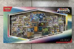 Pokemon Prismatic Evolutions Lucario Ex & Tyranitar Ex Premium Collection - Image 2
