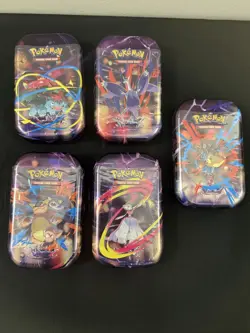 Pokemon: Mega Evolution - Mega Heroes Mini Tin (Set of 5) - Image 1