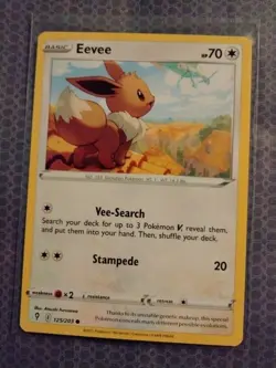 Pokemon TCG Eevee Evolving Skies 125/203 Regular Common NM/Mint!!! - Image 2