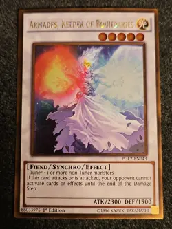 Yugioh! - Armades, Keeper of Boundaries - PGL2-EN043 Premium Gold - VLP 1st - Image 1