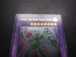 Elemental Hero Shining Phoenix Enforcer EOJ-EN033 Ultimate Rare 1st Edition - Image 5